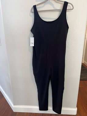 Black Sleeveless Jumpsuit